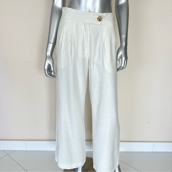 Elie Tahari Pants - NWT!!! Elie Tahari women linen pants size US 4 Retail 325$